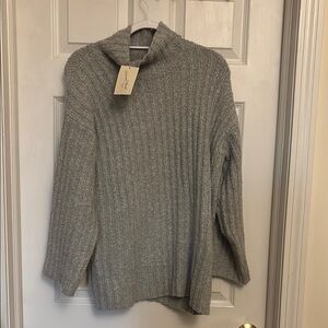 Turtleneck Tunic Pullover Sweater
